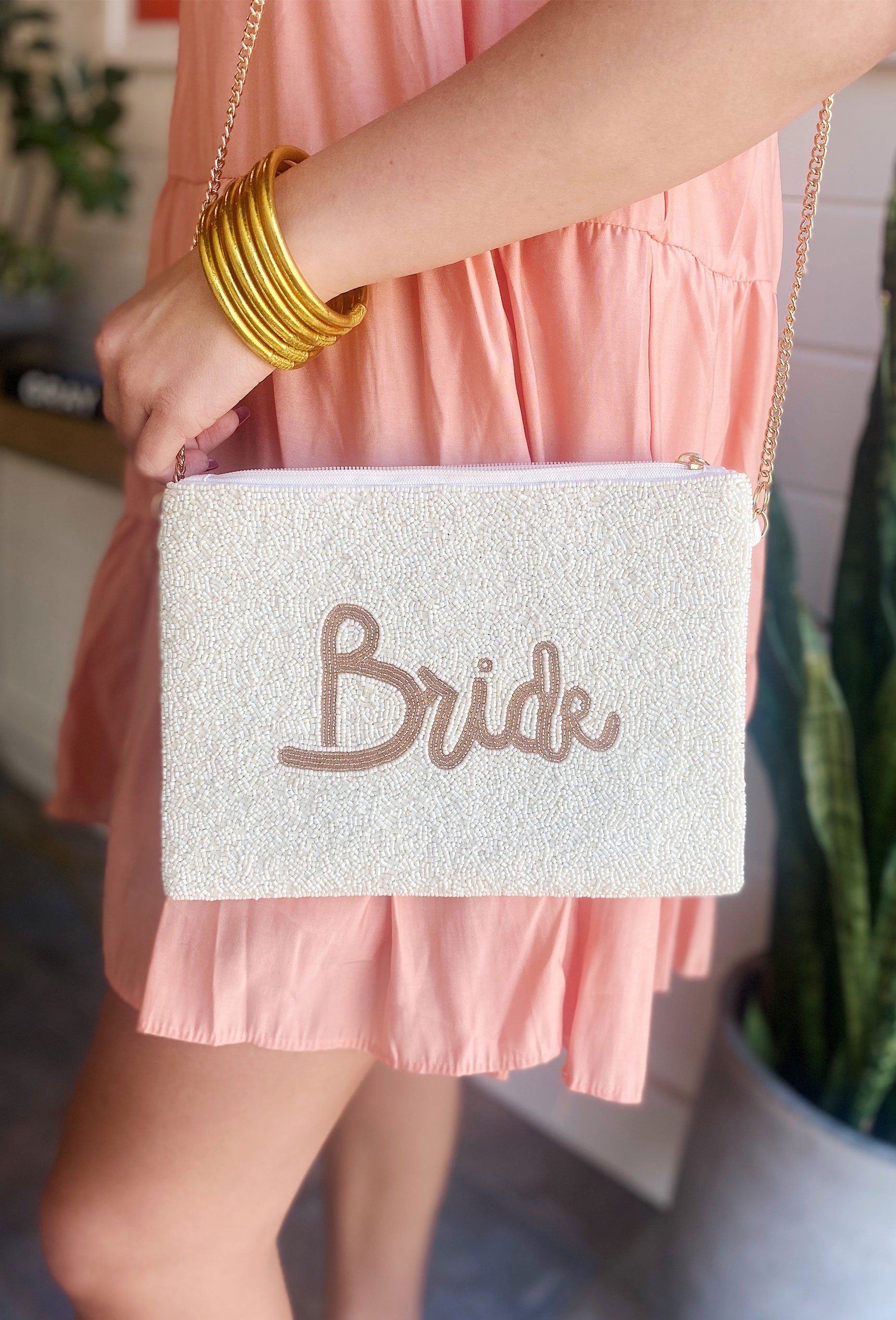 Bride 2024 Beaded Crossbody