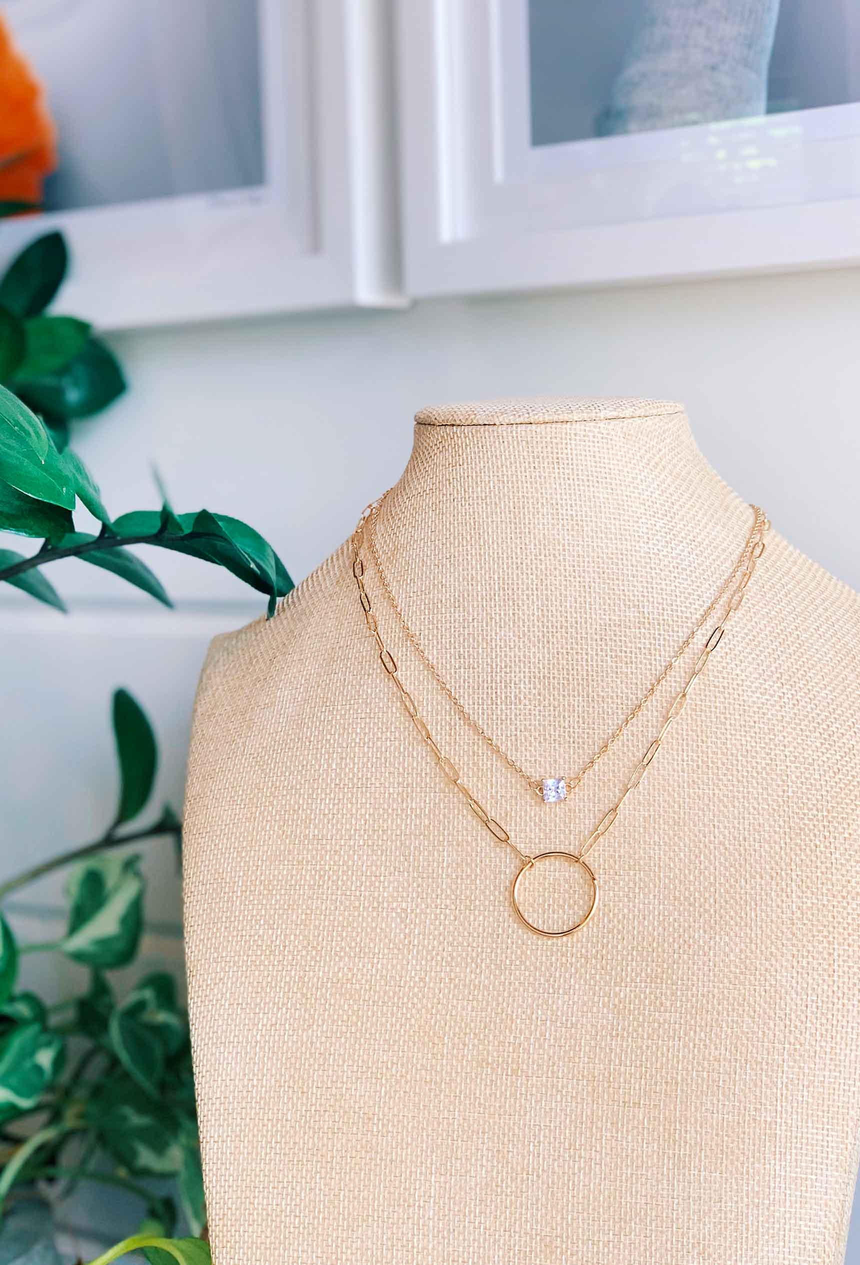 Layered Necklaces, Gold Layered Necklaces