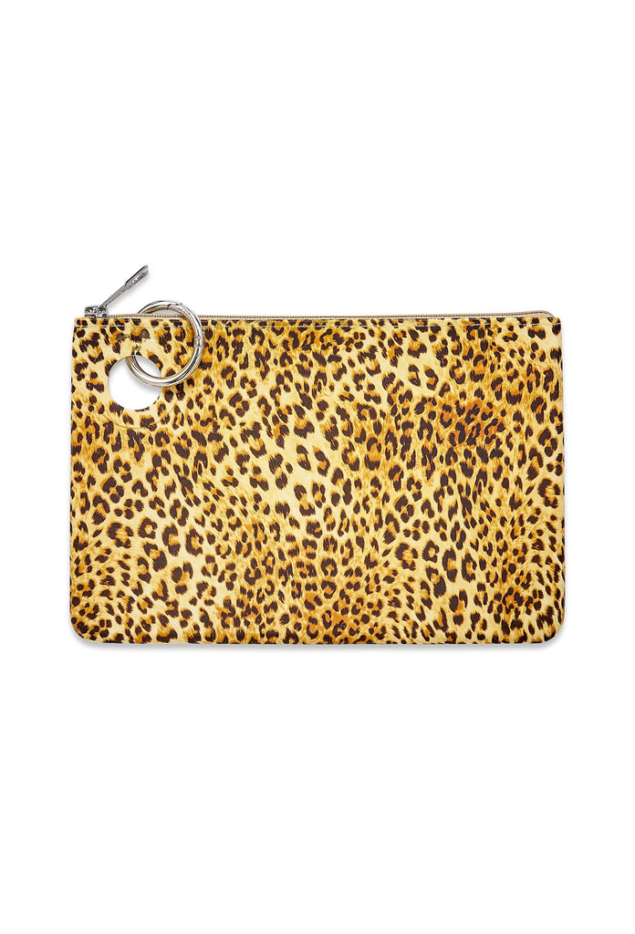 Mini Silicone Pouch - Cheetah