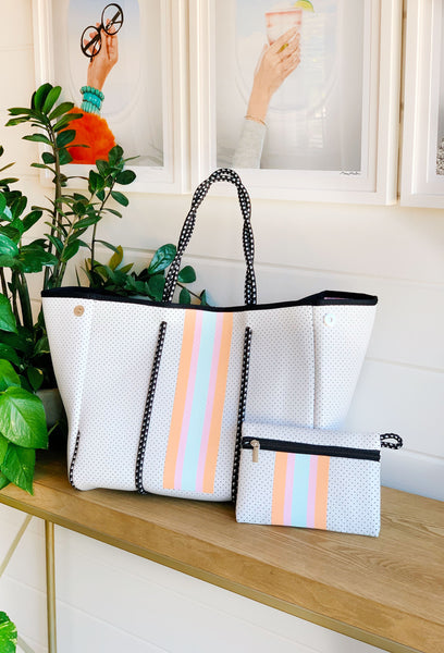 The Carroll Neoprene Tote, Groovy's